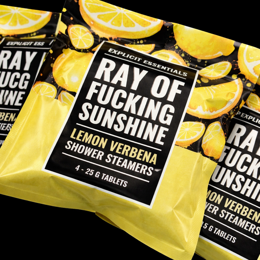 Ray of F&cking Sunshine Shower Steamers